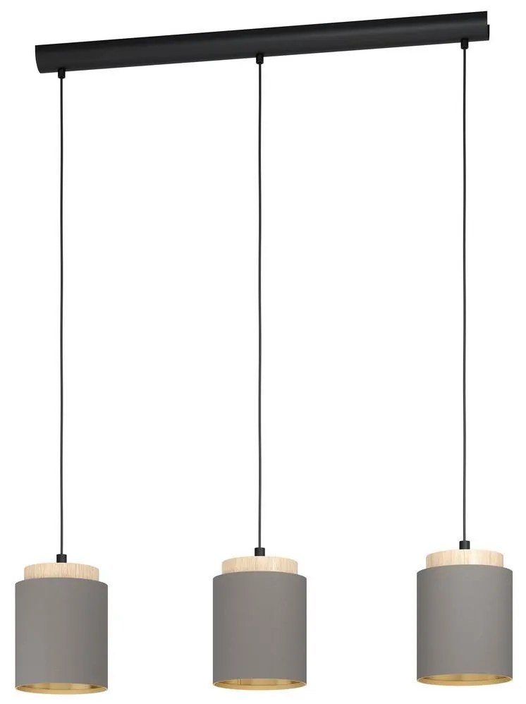 Eglo 99446 - Csillár zsinóron ALBARIZA 3xE27/40W/230V