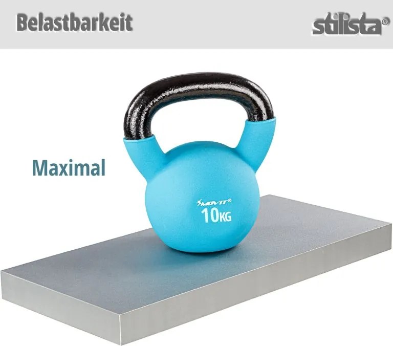 STILISTA Fali polc Volato 80 cm sötét fa