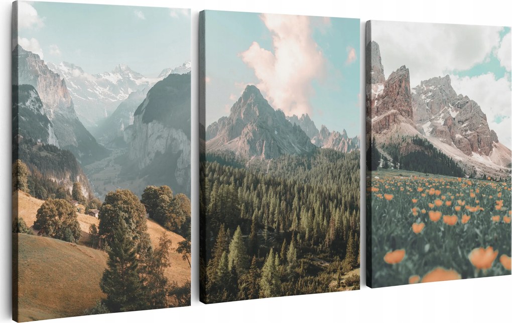 Vászonkép 150 cm **sok minta** Konyhai Faliképek Tájkép