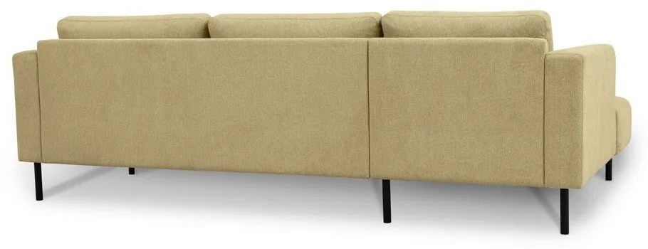 Okkersárga sarokkanapé (bal oldali) Hero – Scandic