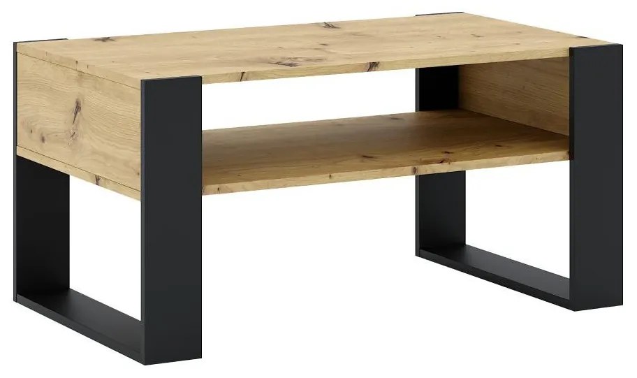 Dohányzóasztal Corosta 1 (artisan tölgy + fekete) . 1097156