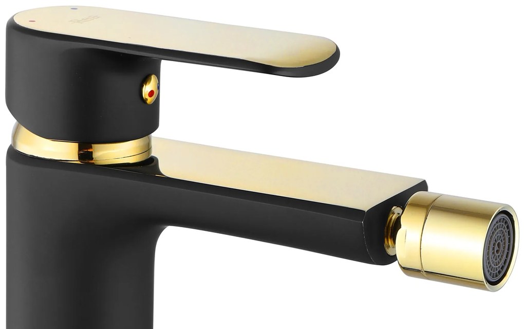 Bidé csap Rea Bloom Black gold