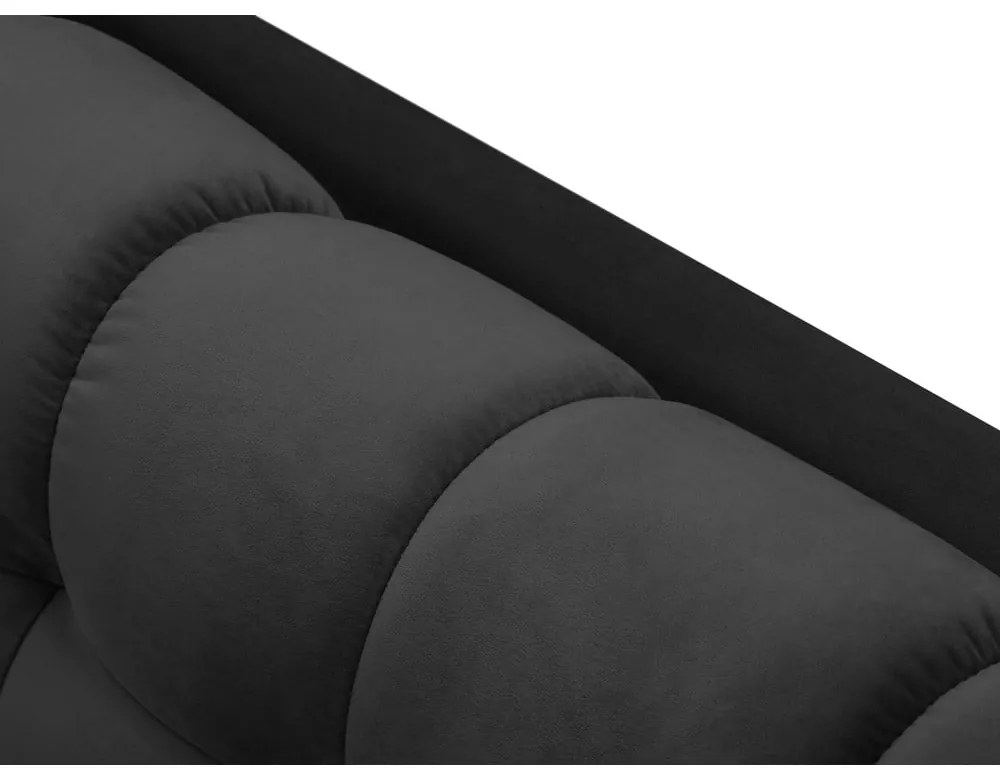 Bali sötétszürke bársony kanapé - Cosmopolitan Design