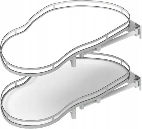 Rejs vese kosár Ergo Corner Optima 1000/600 bal fehér WE36.0005.43.374