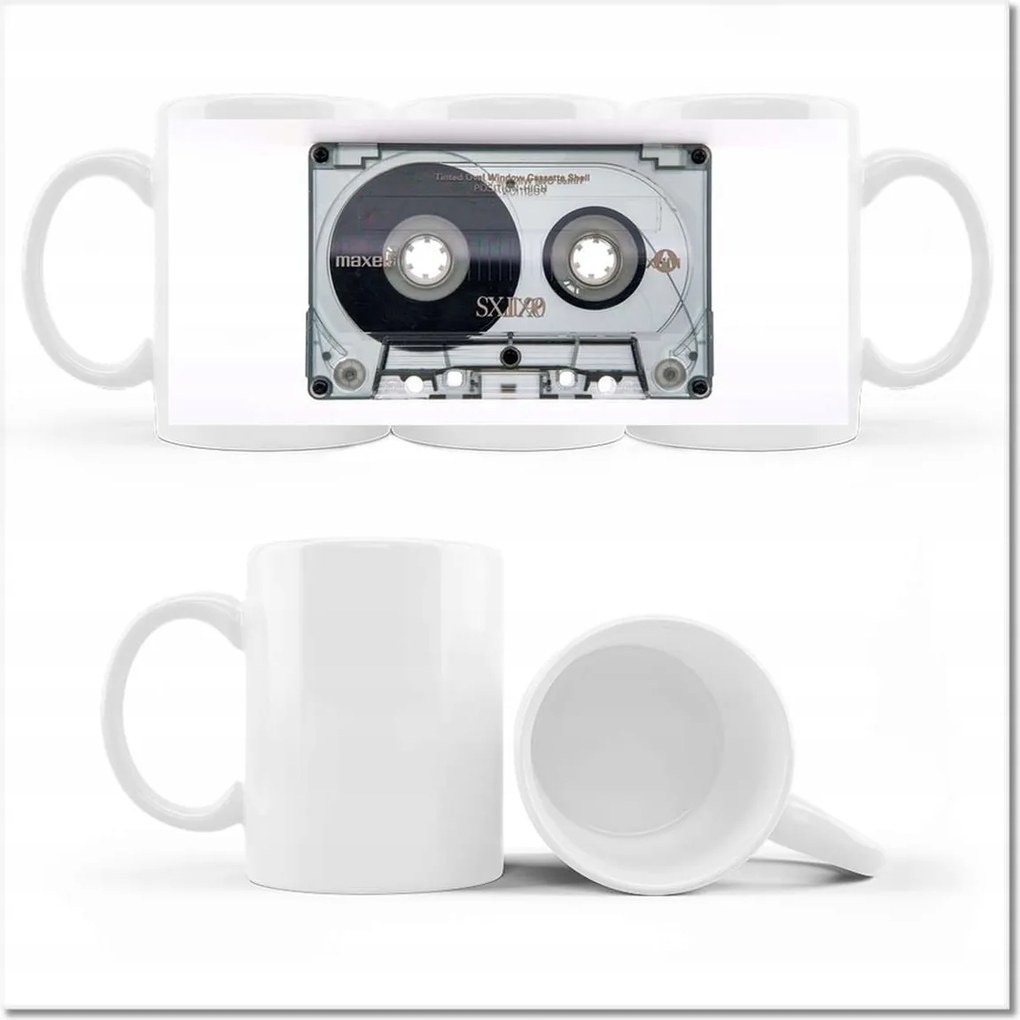 Fényképes bögre Music Cassette kazetta