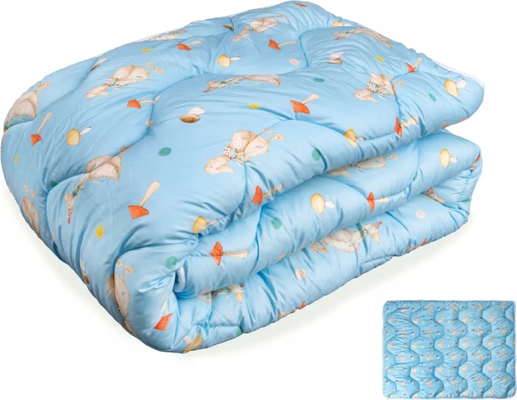 Gyerek Paplan 2 Az 1-BEN 140X200 Meleg Puha Antiallergén Lengyel Termék