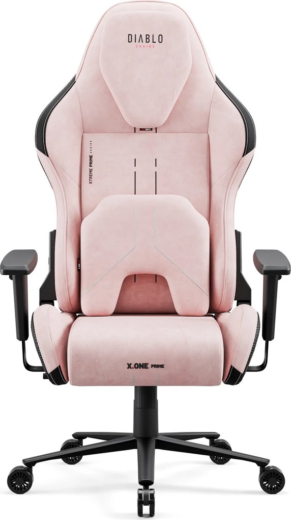 Gamer szék Normal Size, fekete-rózsaszín: Diablo X-One Prime Akira Pink