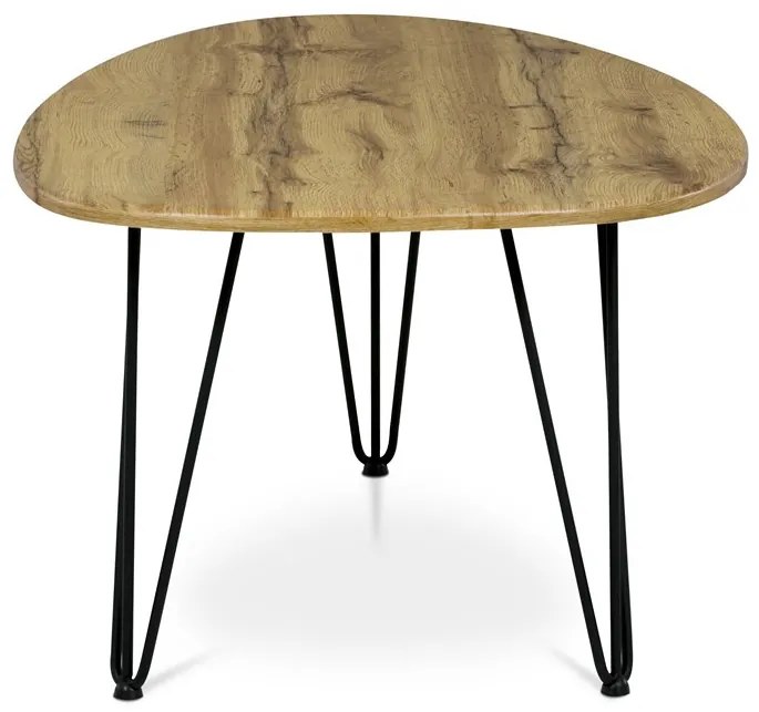 Dohányzóasztal 120 × 67 × 46 cm MDF vadtölgy AF-3014 OAK
