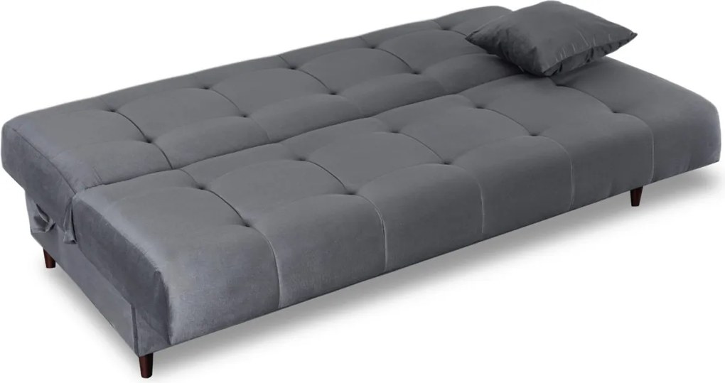 2 db-os szett, ágyazható kanapé szürke színben LIMA