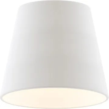 RENDL NIZZA 18/15 lámpabúra Polycotton fehér/fehér PVC max. 28W