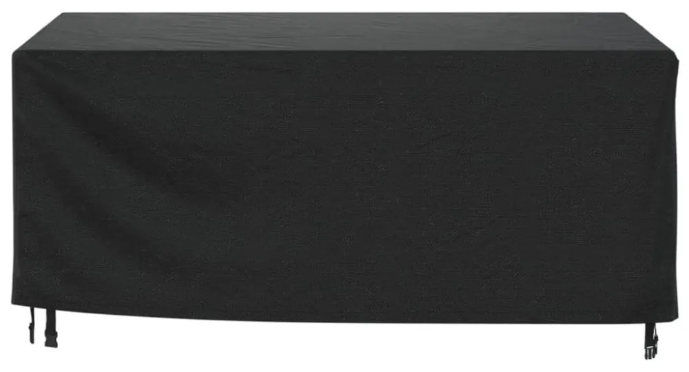 fekete 420D vízálló kerti bútorhuzat 172 x 113 x 73 cm