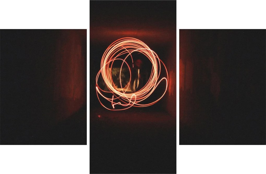 Kép - vonalak az alagútban (90x60 cm)