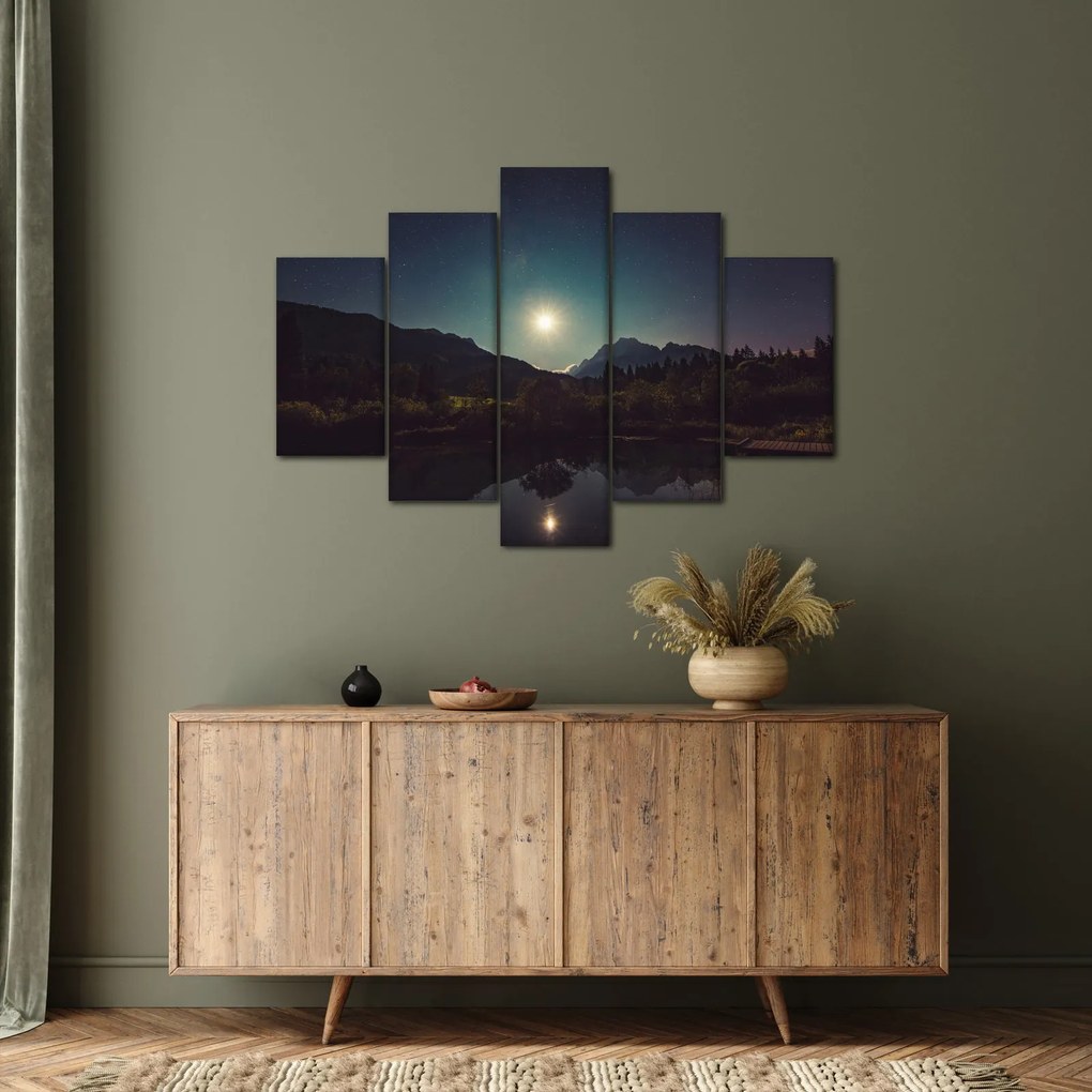 Kép - éjszakai égbolt (150x105 cm)