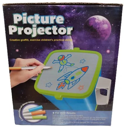 Picture Projector – Hordozható rajz projektor és éjszakai fény