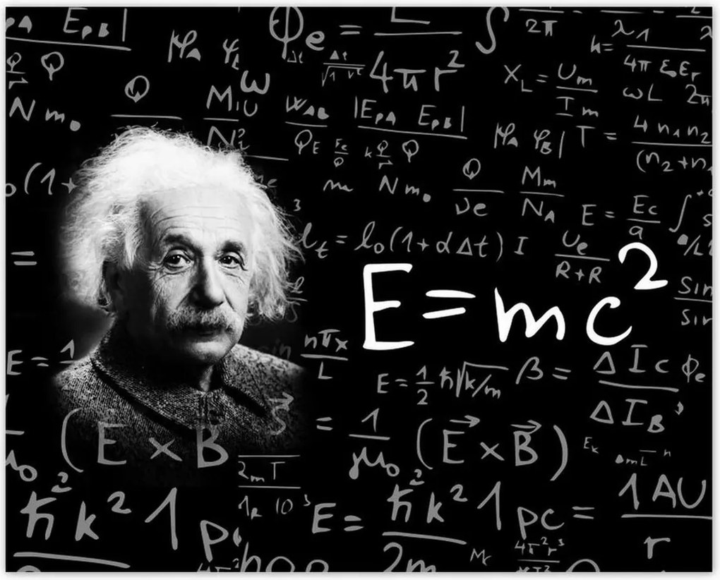 Poszterek 50x40 E=MC2 Albert Einstein