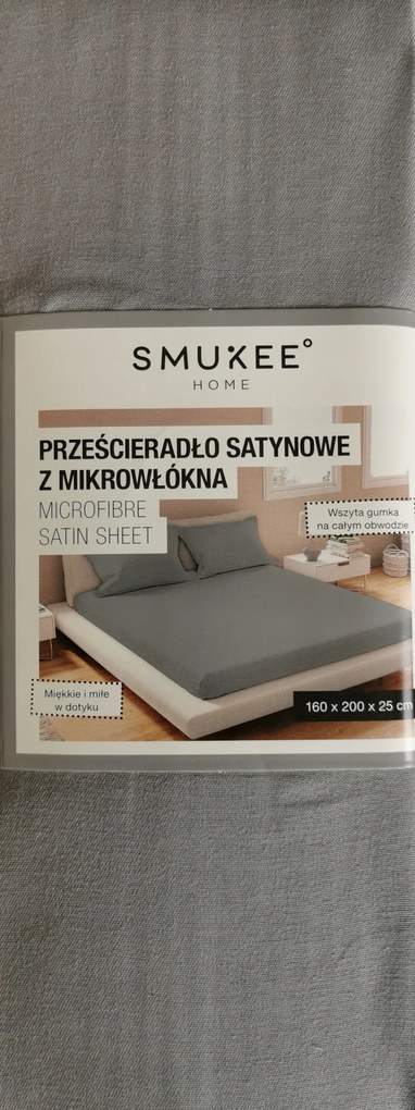 Gumis lepedő Smukee poliészter 160 x 200 cm