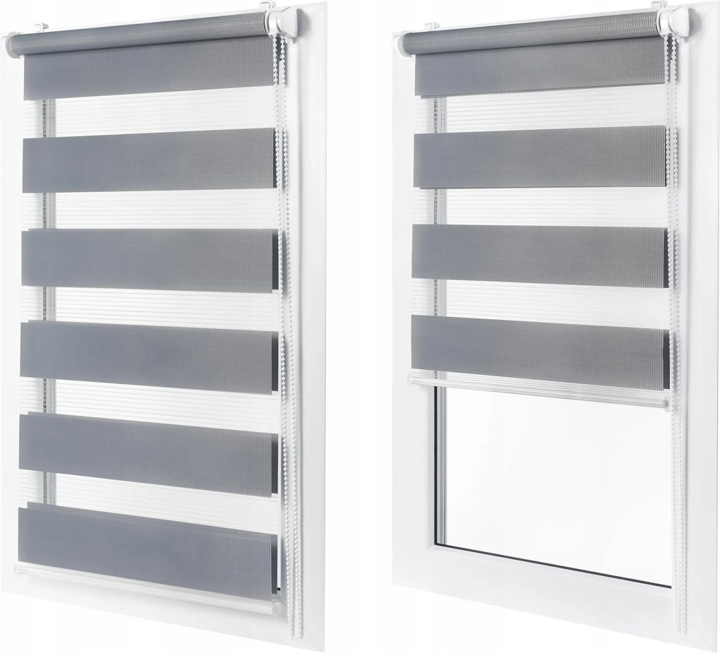 Roló Nappal És Éjszaka 91x230 CM, Feszítővel, Gyors, Kár Nélküli Felszerelés