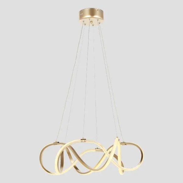 LED Csillár zsinóron LED/54W/230V 3000/4000/6000K arany