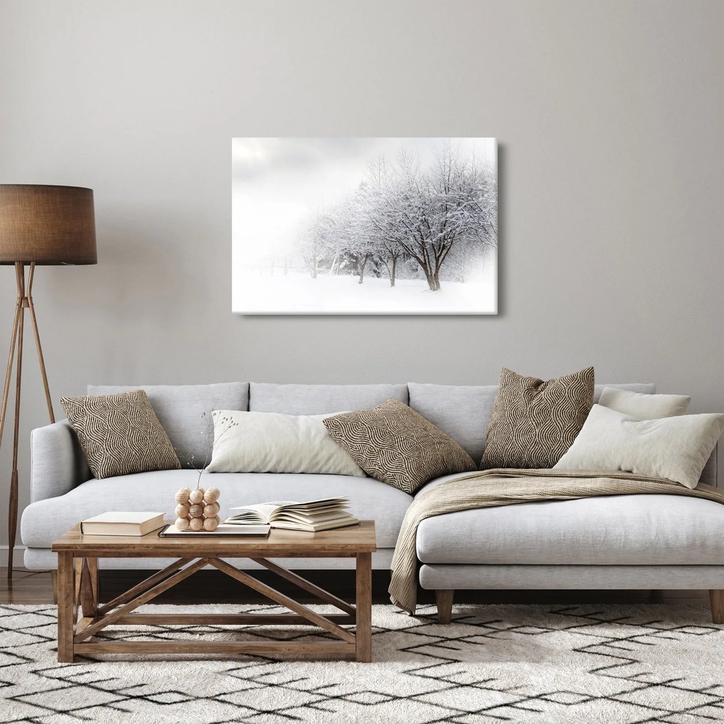 Kép - tél sikátor (90x60 cm)