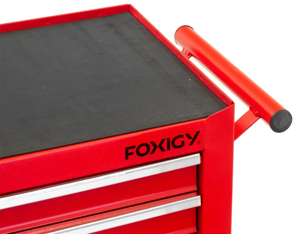 Foxigy műhelykocsi, 7 fiókos, szerszámok nélkül
