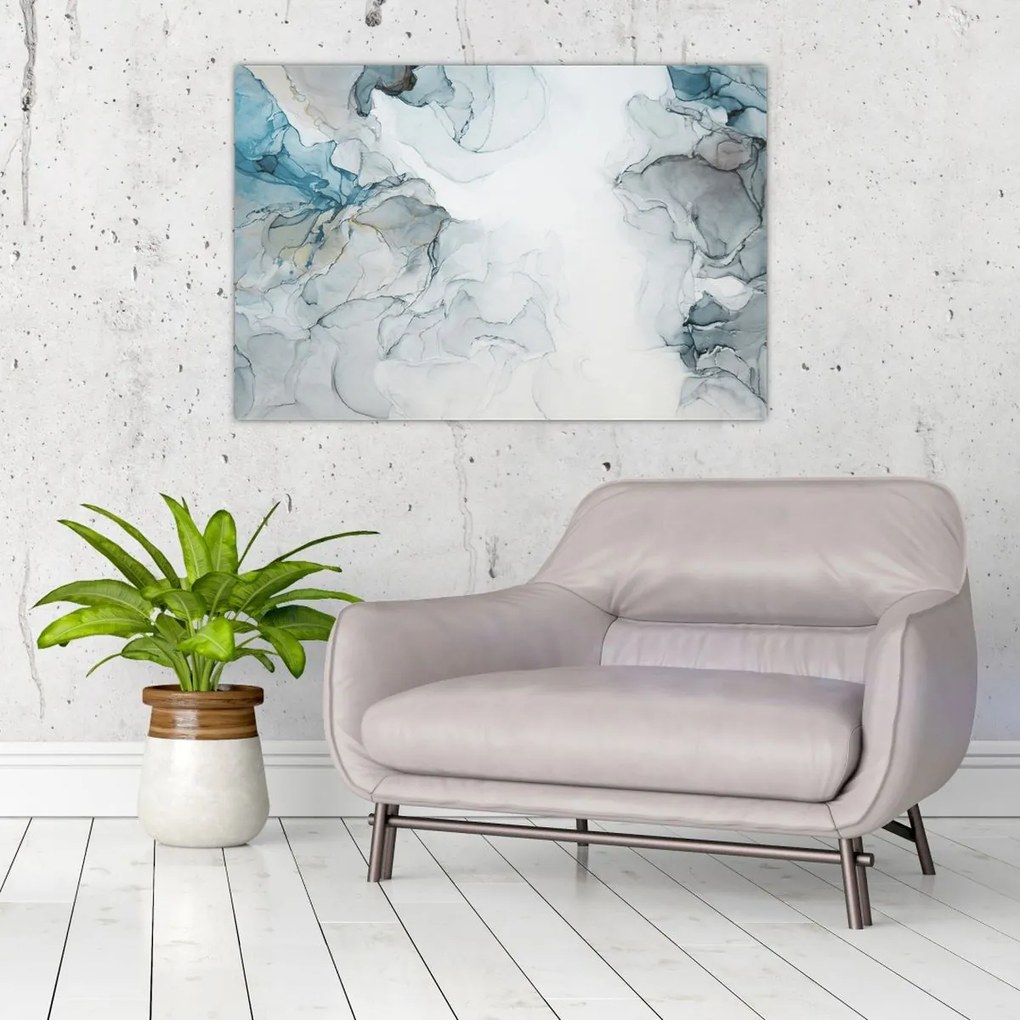Kép - Kék márvány (90x60 cm)