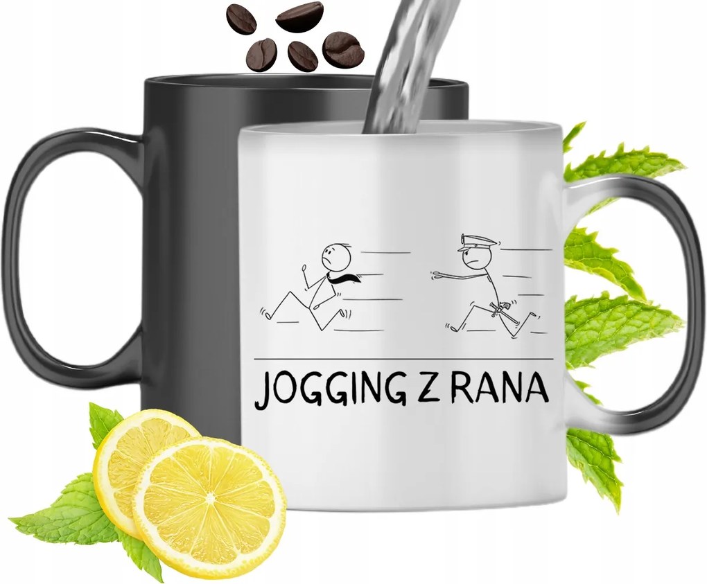 Mágikus Bögre Rendőrnek Színváltós Nyomtatott Fényképpel