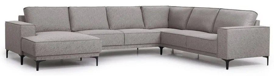 Szürke sarokkanapé (bal oldali-"U" alakú) Copenhagen – Scandic
