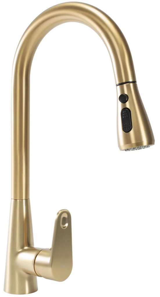 Konyhai csaptelep Rea Mild brush gold