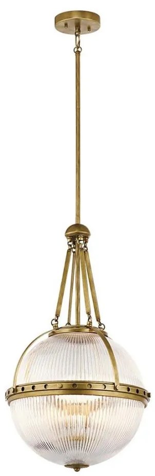 Kichler - Csillár rúdon ASTER 3xE14/60W/230V arany