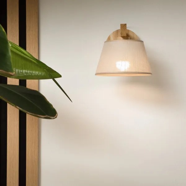 Fali lámpa ANTONIO 1xE14/40W/230V tölgy