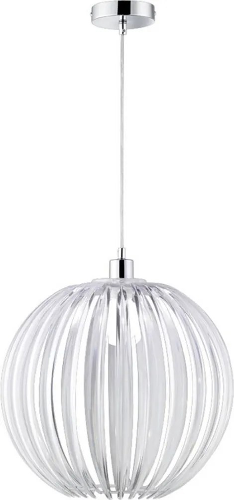 TRIO 304100100 ZUCCA Modern Függesztett Lámpa Ezüst E27 IP20
