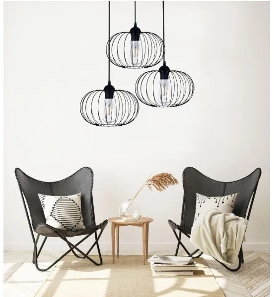 Csillár BOCCA 3xE27/60W/230V