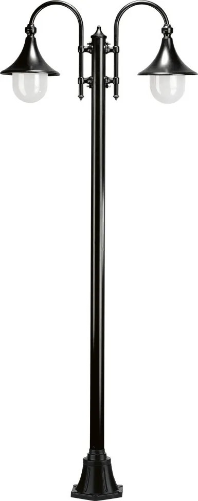 NOVOLUX 332E-G05X1A-02 TROM Kandeláber Fekete E27 IP43