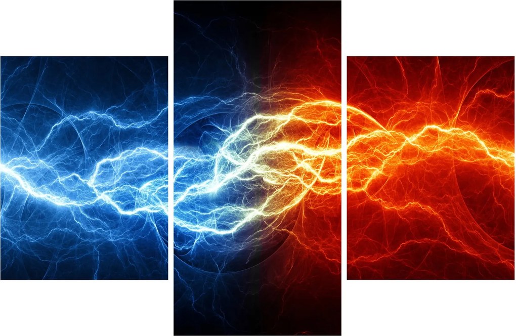 Az elektromos feszültség képe (90x60 cm)