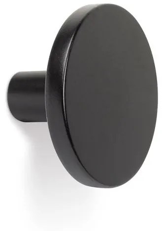 Fogas Viefe COMO gomb, fém, matt fekete EI