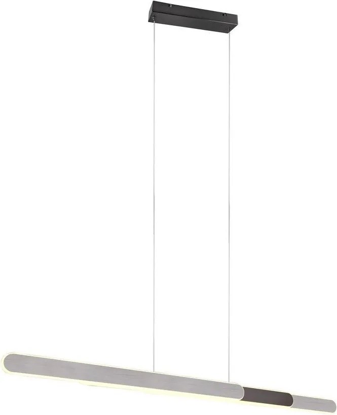 TRIO 343310305 HELIOS Modern Led Függesztett Lámpa Ezüst LED IP20