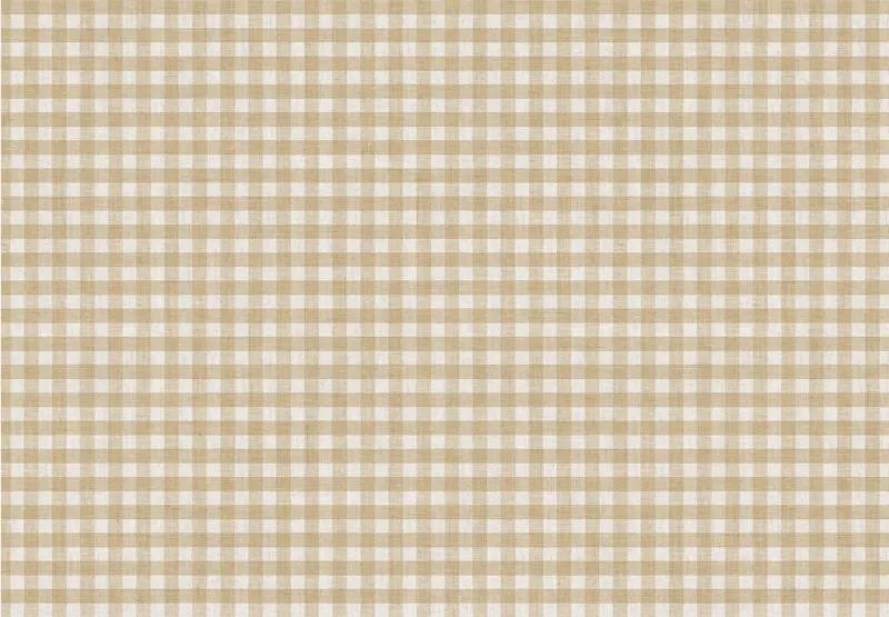 Parato Cristiana Masi Top Stripes Cloth bézs kockás vlies tapéta – 38416