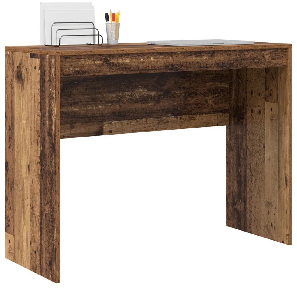 Íróasztal Régi fa Szerelt fa 100 x 40 x 76 cm Tartós Íróasztal