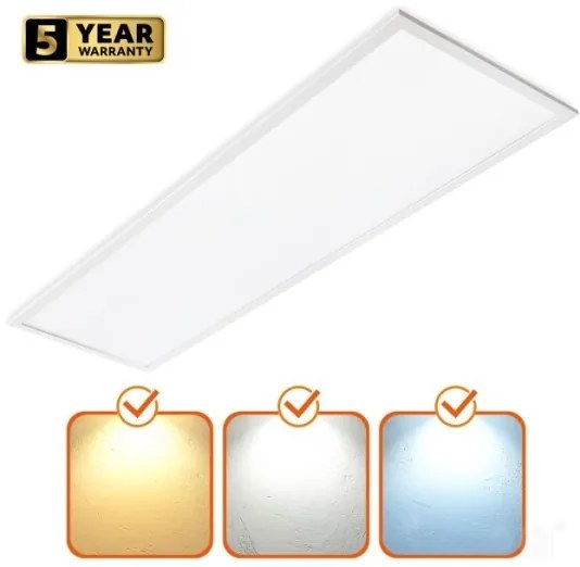 LED Dimmelhető beépíthető panel CAPRI LED/25/36/40W/230V 3000/4000/5700K IP44 30x120cm