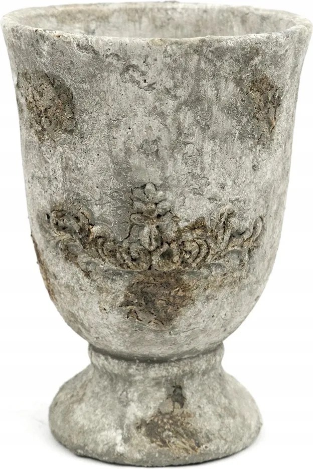 Virágtartó Szürke Barna 26x20cm Lábvédő