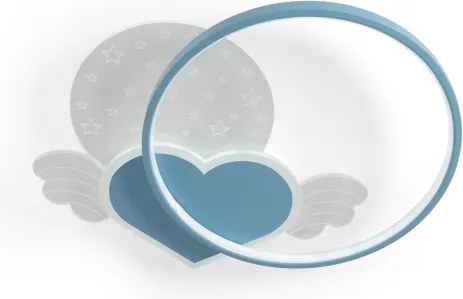 Brilagi - LED Gyerek mennyezeti lámpa LOVE LED/48W/230V 3000/4500/6000K kék