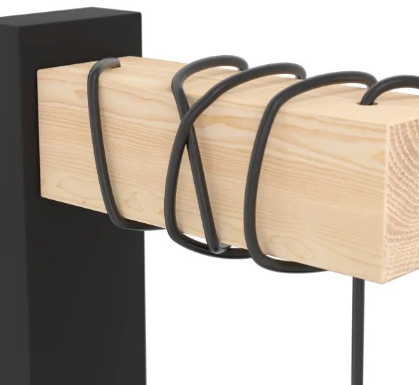 Eglo 44078 - Fali lámpatest TOWNSHEND 1xE27/60W/230V