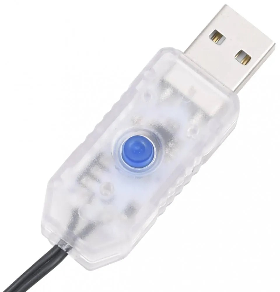 vidaXL kék fényű PVC LED-szalag 150 LED-el 15 m