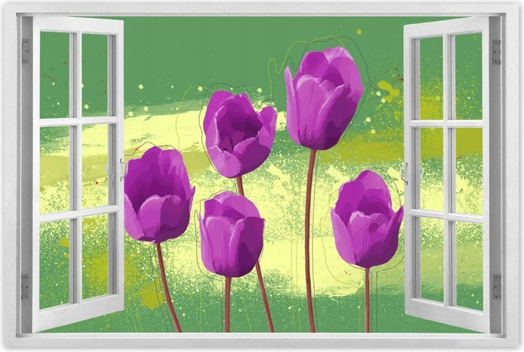 Poszterek 60x40 Mezei pipacs Divatos minta