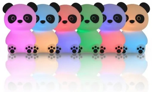 MegaLight - LED RGB Dimmelhető gyermek érintős lámpa PADDY PANDA LED/5V