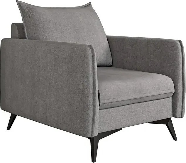 Szürke fotel Juli Bis – Ropez