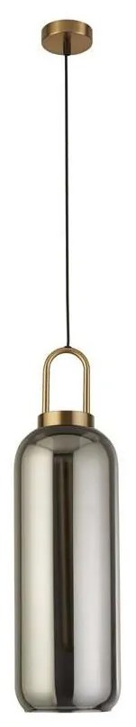 Searchlight 46641-1SM - Csillár zsinóron PIPETTE 1xE27/60W/230V fényes