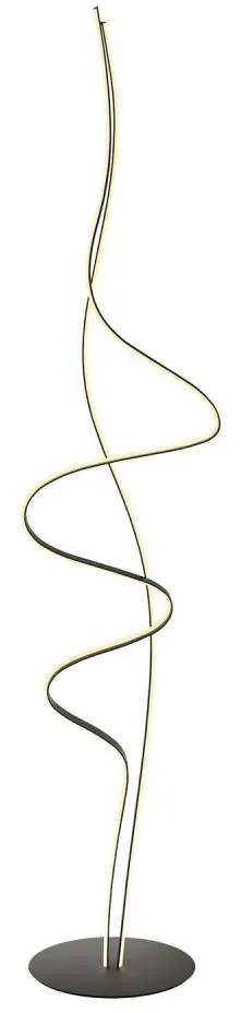 Redo 01-3626 - LED Dimmelhető állólámpa IMPULS LED/36W/230V fekete