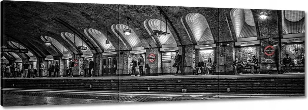 Festmények 150x50 Baker street London Metro