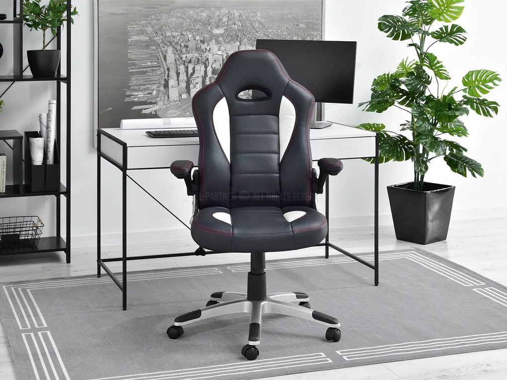 Gamer szék Race (fehér + szürke). Akció -15%. 1110530